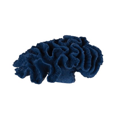 Beachcombers Navy Blue Coral Figurine