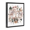 Stupell Industries Little Ghosts with Botanicals Floating Frame Canvas Art - 2 of 4