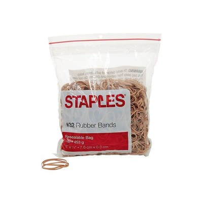 Staples Economy Rubber Bands Size #32 1 lb. 808618