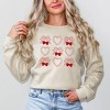 Simply Sage Market Women's Graphic Sweatshirt Ruffle Heart Coquette Chart - 2 of 3