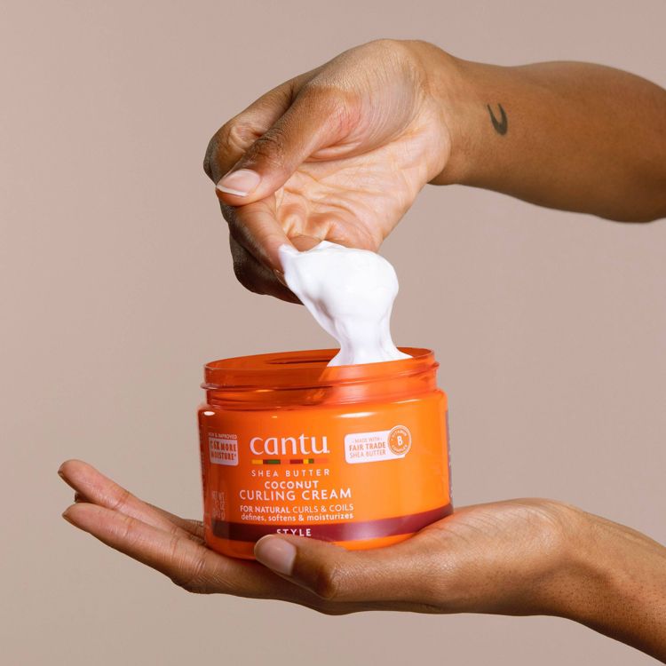 Cantu Natural Hair Coconut Curling Cream with Shea Butter, 5 of 9