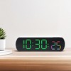 REGALWOVEN Dimmable LED Alarm Clock, 3-Level Brightness 6.5"L x 1.0"W x 1.8"H 1 Pc - 2 of 4