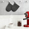 REGALWOVEN Gripping for Baking Grilling Heat Resistant Cotton Oven Mitts Set of 2 7.9x5.7inch - 3 of 4