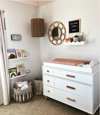 Babyletto Lolly 6 drawer Double Dresser Assembled White natural Target