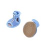 Unique Bargains Rubber Sole Blue Mesh Dog Shoes Size XXS 2 Pairs - 3 of 4