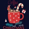 Junior's Design By Humans Merry Christmas Treasure box By funkprints T-Shirt - 2 of 3