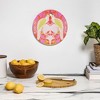 Sewzinski Love Doves Cutting Board - Round - 3 of 3