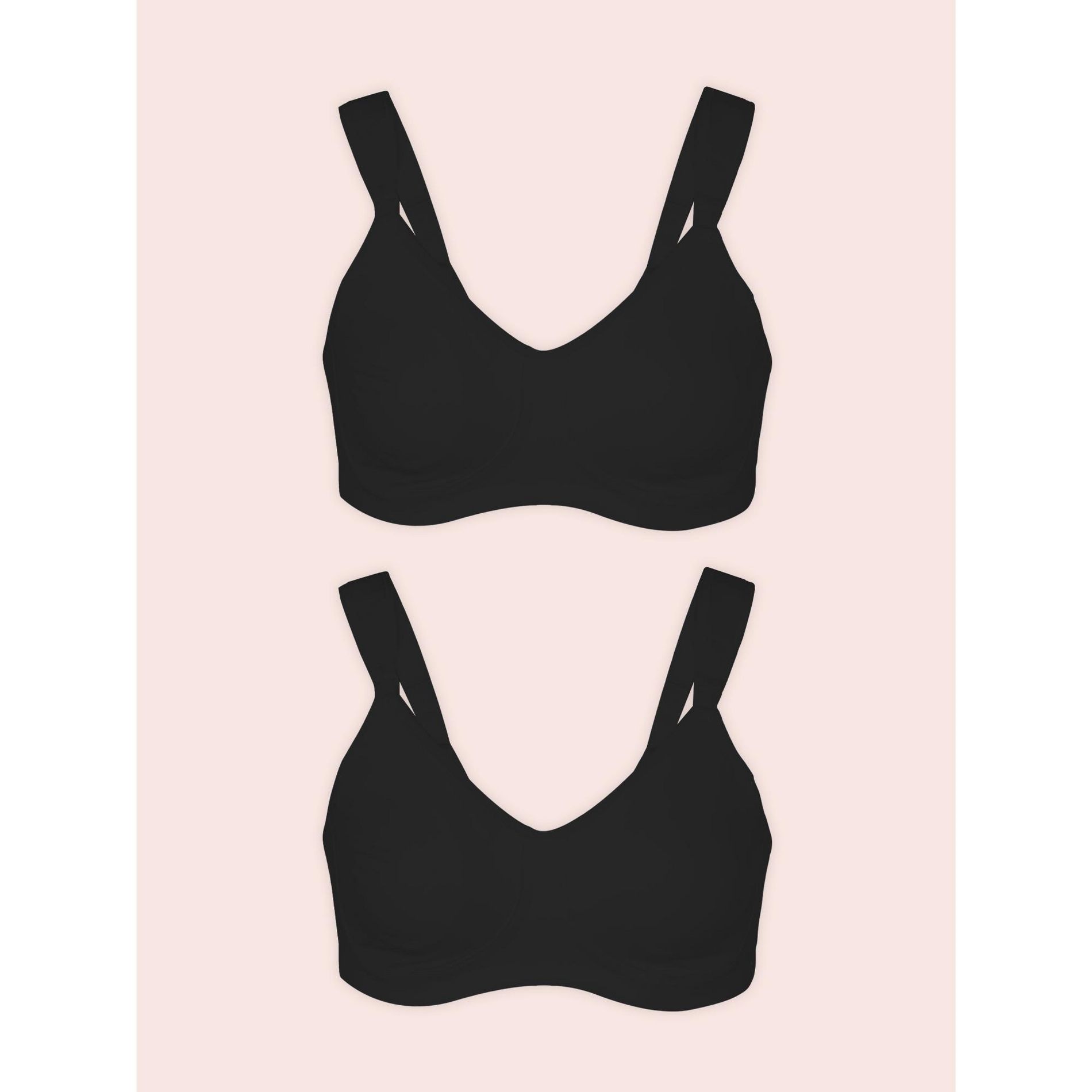 Leading Lady Women's The Vivien - Sport Wireless Nursing Bra 2-Pack (4388-2pk)