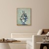 Art Remedy Paul Cezanne - Flowers in a Rococo Vase Vintage Classic Roses Wall Art Framed - 2 of 4
