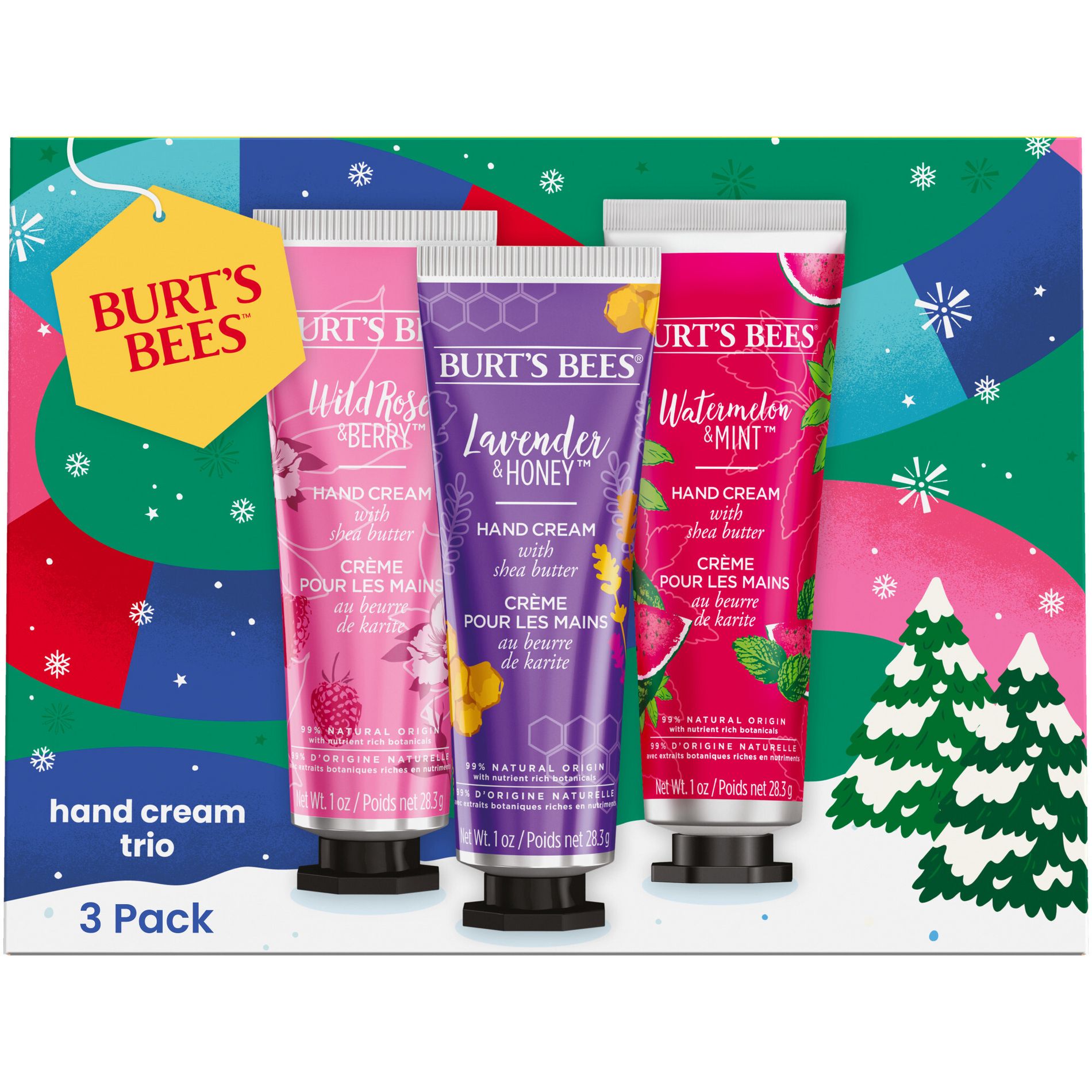 Burt's Bees Hand Cream Trio Gift Set - 3ct