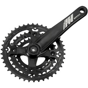 Samox AF26 Crankset - 170mm, 10-Speed, 44/32/22t, 104/64 BCD, JIS Square Taper Spindle Interface, Spindle Bolts Sold - 1 of 1