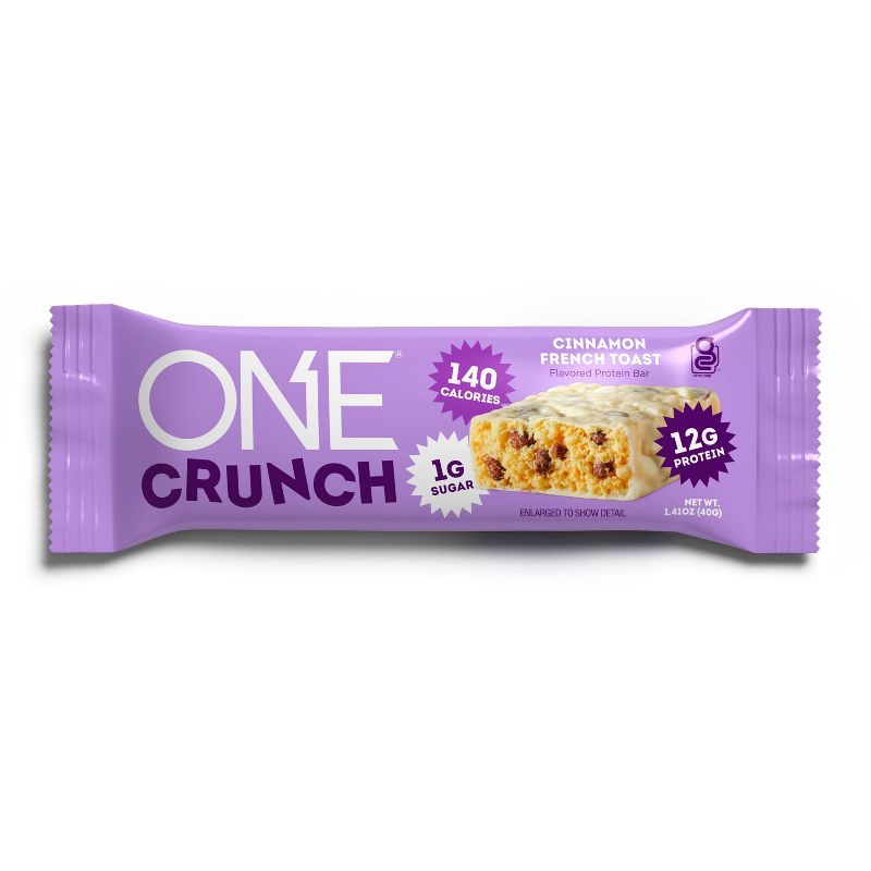 ONE Bar Crunch Protein Bars - Cinnamon French Toast - 4ct, 3 of 5