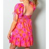 Women's Sweet Summer Nights Babydoll Mini Dress - OLIVACEOUS M - 3 of 4
