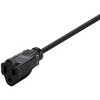 Monoprice Power Extension Cord Cable - 10 Feet - Black | 14AWG 15A (NEMA 5-15P to NEMA 5-15R) - image 4 of 4