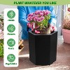 16 Inch Tall Planters Set of 2, Indoor Plants with Water Level Monitor & Drainage Hole & Wheels, Large Planter Pots for Patio, Porch - 4 of 4
