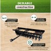 Yard Tuff Spike Lawn Aerator, Pin-Style Hitch Tiller for Gardening and Soil Penetration, Lawn Mower and ATV Compatible, 40 Inch Wide - 2 of 4