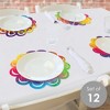 Big Dot of Happiness Holi Hai - Festival of Colors Party Round Table Decorations - Paper Chargers - Place Setting For 12 - 2 of 4