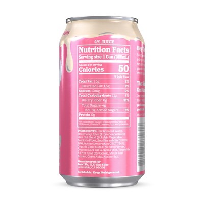 Slice Strawberry Dirty Soda - 12 fl oz
