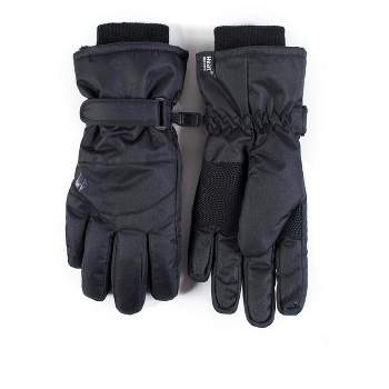 Heat Holders Men's Revelstoke Softshell Gloves, Size: Medium-Large, Black