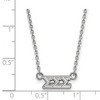 Black Bow Jewelry Sterling Silver Sigma Sigma Sigma Greek Life Necklace 18 Inch - 3 of 4