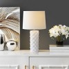 Belford Table Lamp - 18.5 Inch Height - TBL4093 - White - Safavieh - 4 of 4