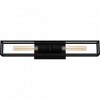 Quoizel Lighting Leighton 2 - Light Vanity in  Matte Black - 3 of 4