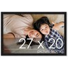 PosterPalooza | Classic Modern Black Picture Frame - UV Acrylic, Backing Board, Hanging Hardware Included - 2 of 4