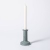 5" x 3.5" Soapstone Taper Candle Holder Gray - Threshold™ designed with Studio McGee - image 4 of 4