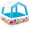 Intex 5.2ft x 5.2ft x 48in Inflatable Ocean Scene Sun Shade Kids Pool (2 Pack) - 2 of 4