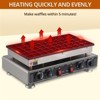 50 PCS Mini Pancake Maker, Waffle Food Preparation, Electric Waffle Maker Machiner £¬201 Stainless Steel, for Home, Hotel, Restaurant, Bar - 3 of 4