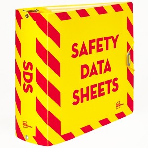 Avery UltraDuty SDS Binder Bundle, 3" Durable Poly Binder with Chain, Plastic A-Z Dividers, Sheet Protectors (77714) - 1 of 4