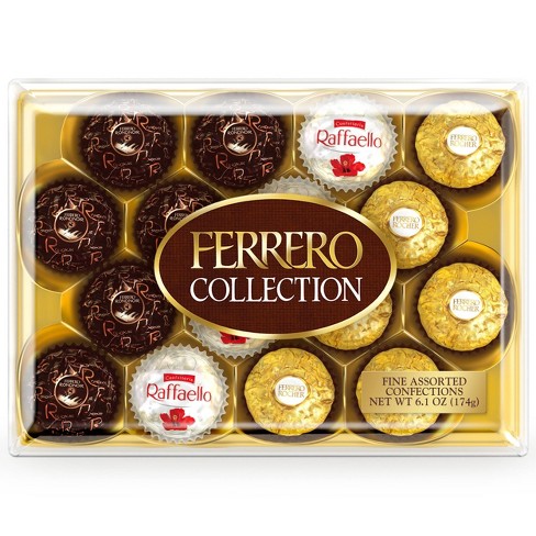 Grand Ferrero Rocher Premium Dark Chocolate Hazelnut Luxury