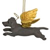 Design Toscano Honor the Pooch: Weimaraner Holiday Dog Angel Ornament - 4 of 4