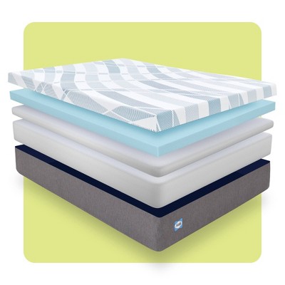 Twin XL Gel Memory Foam Adjustable Mattress with Cool Knit Cover