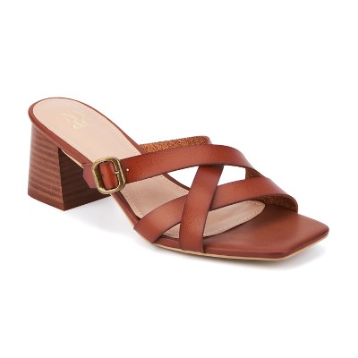 New York & Company Fantasia Women's Burnished Sandal