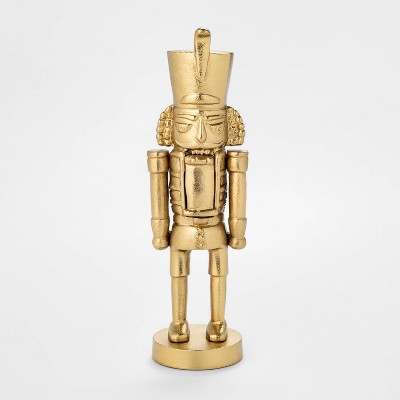 gold christmas nutcracker