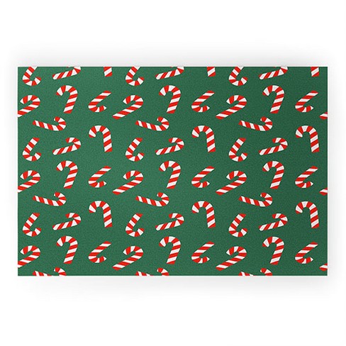 Let It Snow Polka Dot Winter Doormat