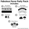 Big Dot of Happiness Black and White Grad - Best is Yet to Come - Graduation Party Favors and Cupcake Kit - Fabulous Favor Party Pack - 100 Pieces - 2 of 4