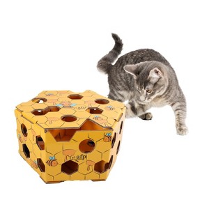 Allforpaws Cat Toy Puzzle Box - 1 of 4
