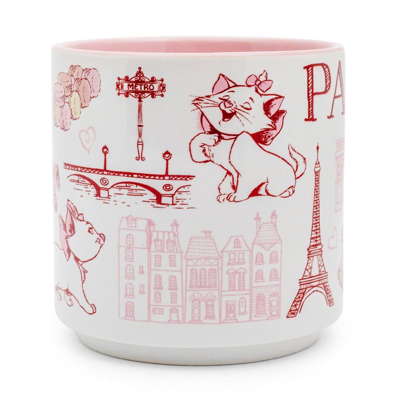 Silver Buffalo Disney The Aristocats Marie Pink Icons Ceramic Mug | Holds 13 Ounces, 2 of 7