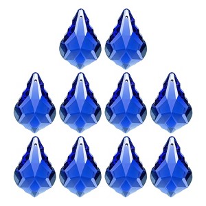 Unique Bargains Hanging Ornament DIY Craft K9 Crystal Pendant Teardrop Beads 10 Pcs - 1 of 4