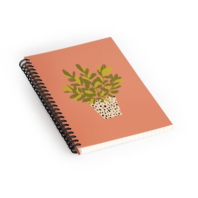 justin shiels Im Really Into Plants Now Spiral Notebook - Deny Designs