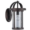 Chloe Lighting Angelo Transitional 1 Light Rubbed Bronze Outdoor Wall Sconce 14" Height - 4 of 4