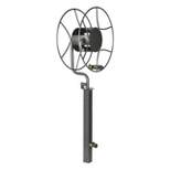 Yard Butler Free Standing Swivel Hose Reel - Water Hose Caddy For Yard or Garden - Freestanding Metal Outdoor Water Pipe Stand