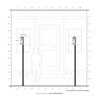 Livex Lighting Delancey 1 - Light Wall Light in  Satin Brass - 2 of 2