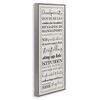 Stupell Industries Grandparents House Rules, 13" x 30" - 3 of 4
