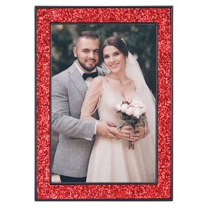 REGALWOVEN Sturdy Metal Velvet Backing Family Picture Frame - 1 of 4