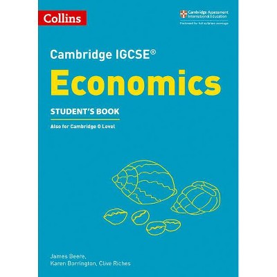  Cambridge Igcse(r) Economics Student Book - (Cambridge International Examinations) (Paperback) 