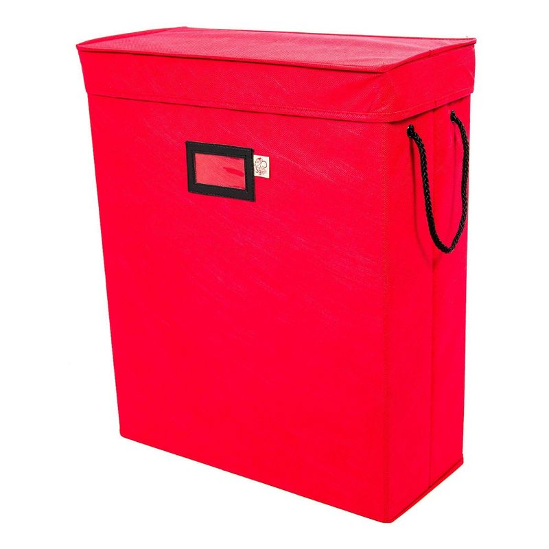 TreeKeeper Gift Bag and Tissue Paper Storage Box Red, 5 of 13