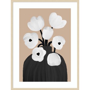 Amanti Art Scandi Botanical III by Orara Studio Wood Framed Wall Art Print - 1 of 4